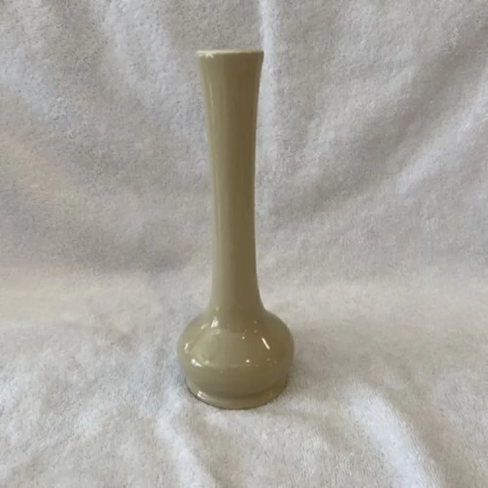 Vintage HALL Bud Vase Tall Brown #641 1/2 Mid Century Modern Minimalist Vase